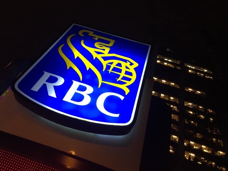 A logo of a bank reading 'RBC'.